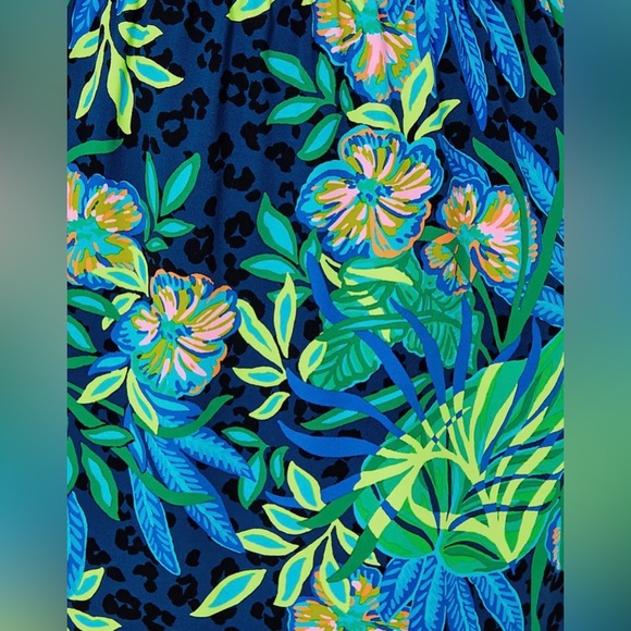 NWT Lilly Pulitzer Luxletic Dress Love Active 50+spf The Hottest Spot Print SZ L - Picture 4 of 14